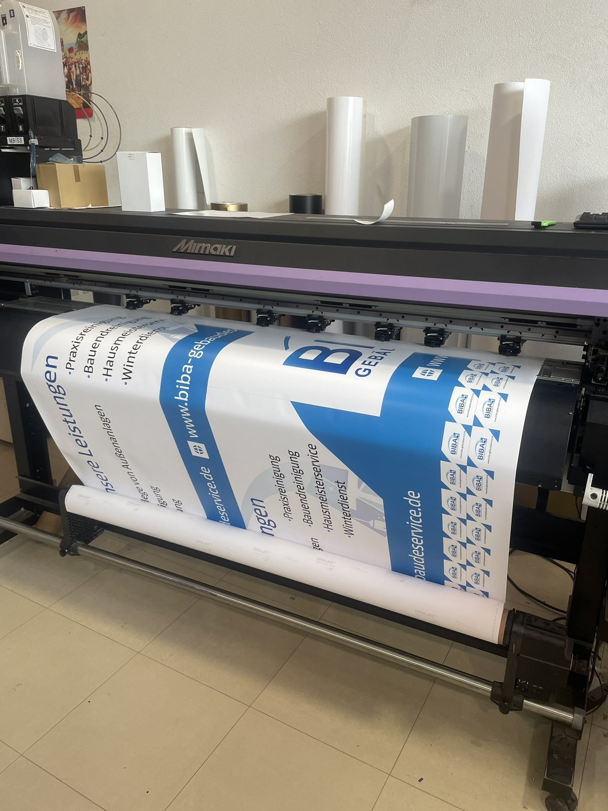 BIBA — Roll Print Production